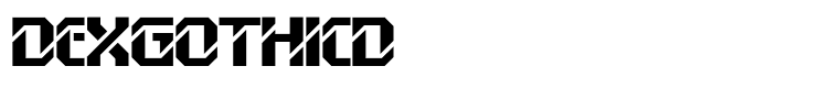 DexGothicD