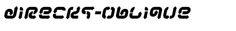 Direckt-Oblique
