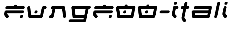 FungFoo-Italic
