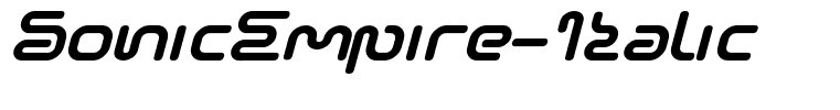 SonicEmpire-Italic