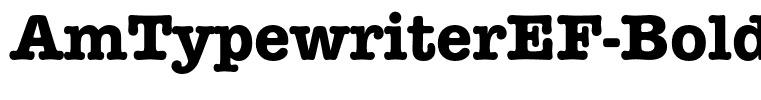 AmTypewriterEF-Bold