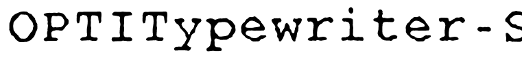 OPTITypewriter-Special