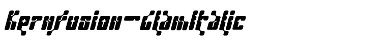 Kernfusion-GlamItalic