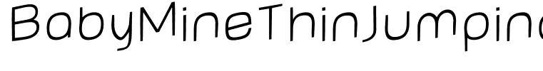 BabyMineThinJumping