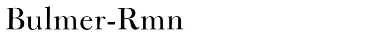 Bulmer-Rmn