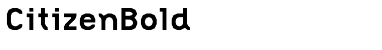 CitizenBold