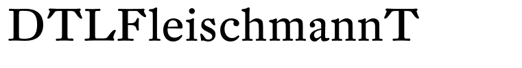 DTLFleischmannT