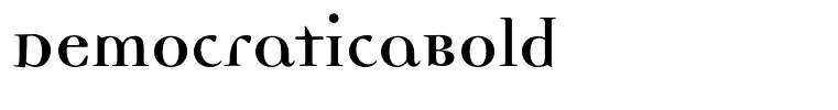 DemocraticaBold
