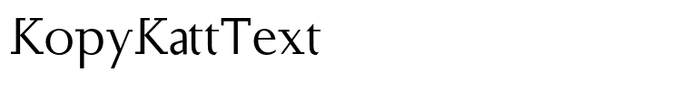 KopyKattText