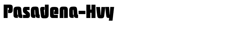 Pasadena-Hvy