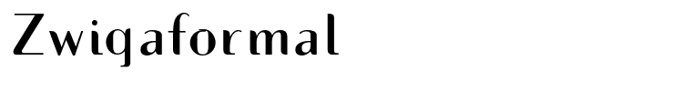 Zwigaformal