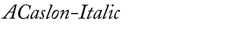 ACaslon-Italic