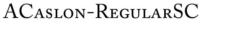 ACaslon-RegularSC