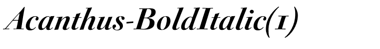 Acanthus-BoldItalic(1)