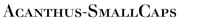 Acanthus-SmallCaps