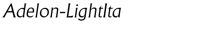 Adelon-LightIta