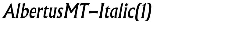AlbertusMT-Italic(1)
