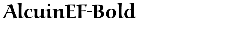 AlcuinEF-Bold
