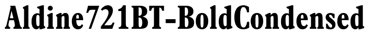 Aldine721BT-BoldCondensed