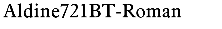 Aldine721BT-Roman