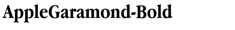 AppleGaramond-Bold