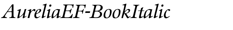 AureliaEF-BookItalic