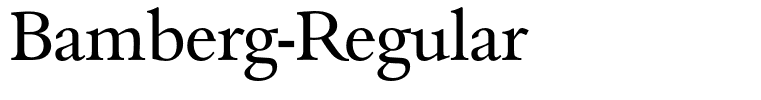 Bamberg-Regular