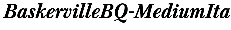 BaskervilleBQ-MediumItalic