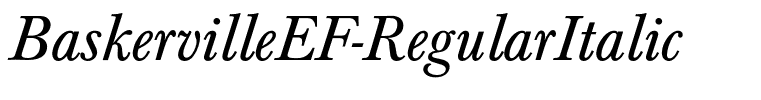 BaskervilleEF-RegularItalic