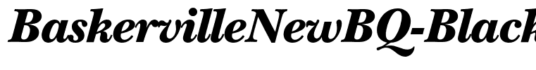 BaskervilleNewBQ-BlackItalic