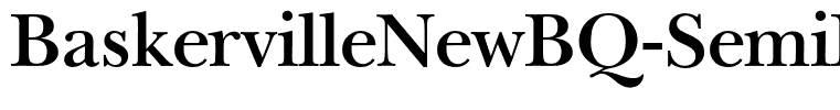 BaskervilleNewBQ-SemiBold