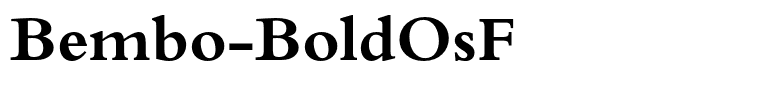 Bembo-BoldOsF