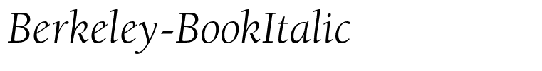 Berkeley-BookItalic