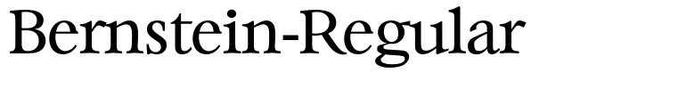 Bernstein-Regular