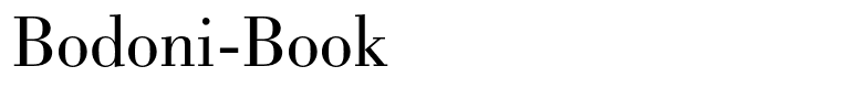 Bodoni-Book