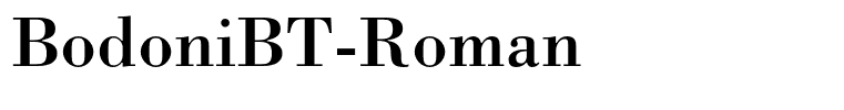 BodoniBT-Roman