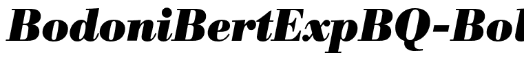 BodoniBertExpBQ-BoldItalicOsF