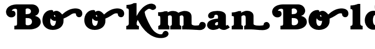 BookmanBoldSwash
