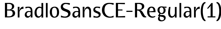 BradloSansCE-Regular(1)