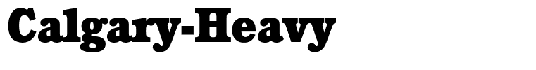 Calgary-Heavy