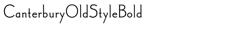 CanterburyOldStyleBold
