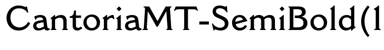 CantoriaMT-SemiBold(1)