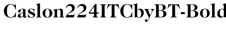 Caslon224ITCbyBT-Bold