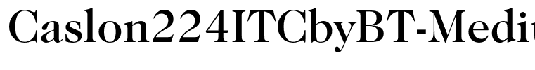 Caslon224ITCbyBT-Medium