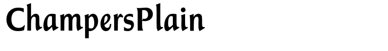ChampersPlain