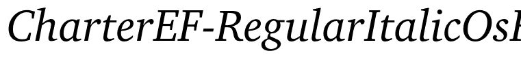 CharterEF-RegularItalicOsF