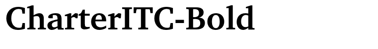 CharterITC-Bold