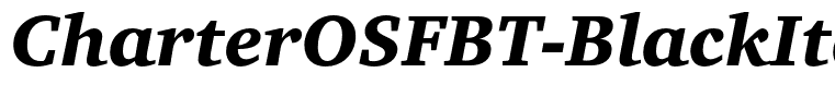 CharterOSFBT-BlackItalic