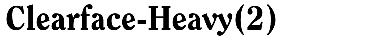 Clearface-Heavy(2)