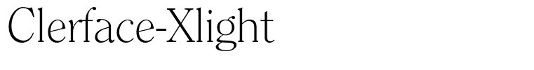 Clerface-Xlight